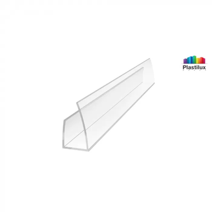 Торцевой профиль для поликарбоната 6 мм 2,1 м